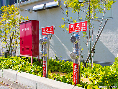 送水管イメージ｜ザ・パークハウス豊中