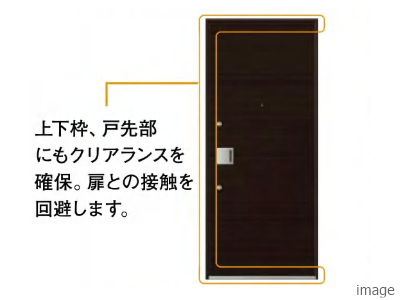 対震玄関ドア｜ザ・パークハウス豊中